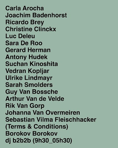 Tweede aankondiging van 20 deelnemers